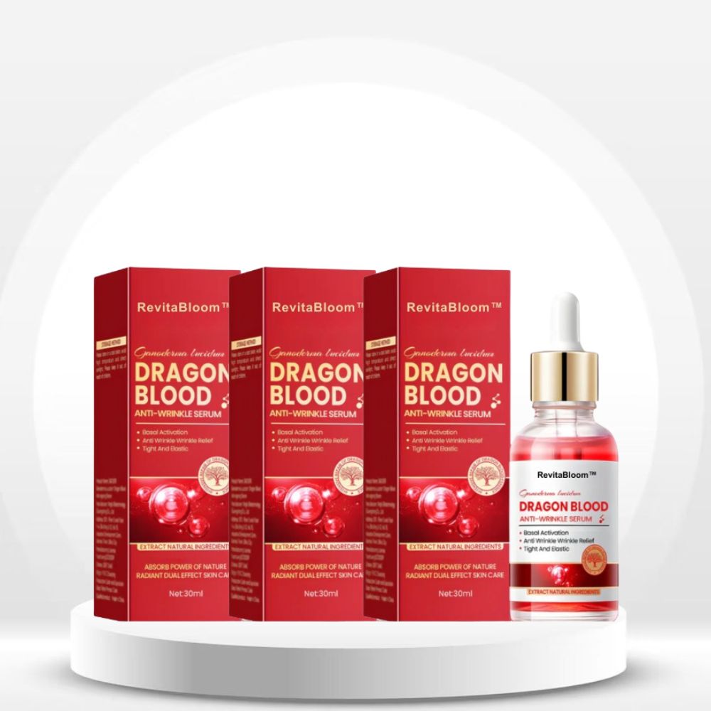 RevitaBloom™ | סרום אנטי-קמטים עם ריישי ודם הדרקון