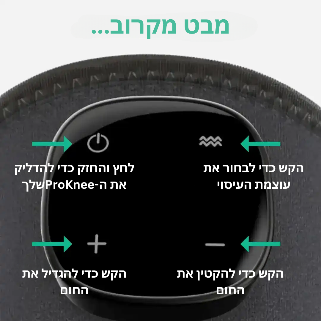ProKnee™ | בלי עוד מאבק עם כאבי ברכיים תוך 10 דקות בלבד!