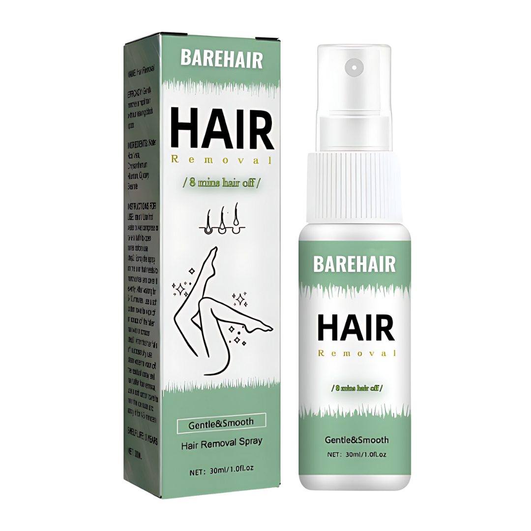 BareHair™ | חוויה את הקסם של עור חלק משיער, בלי גילוח, בלי שעווה, בלי טרחה!