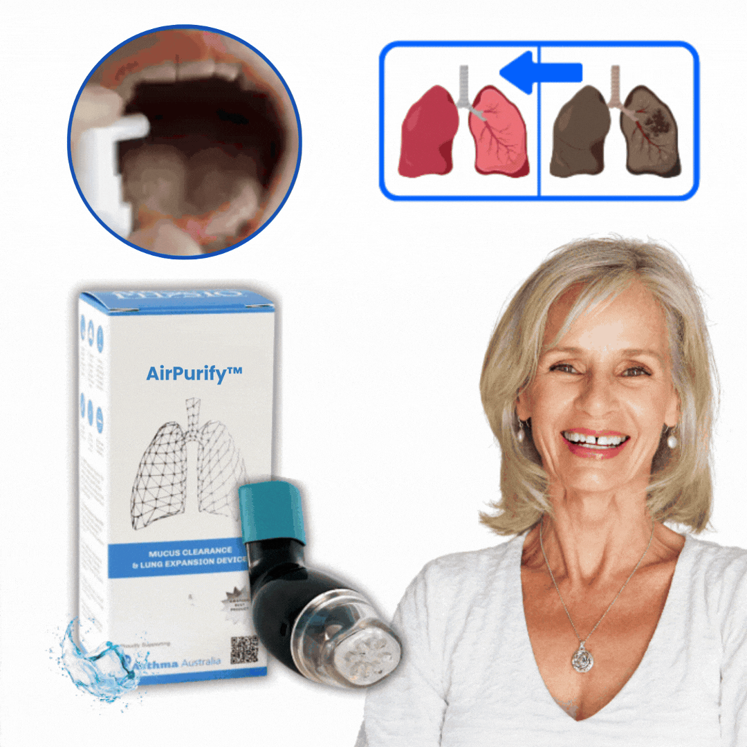 AirEase™ | מכשיר להרחבת ריאות לפינוי ריר