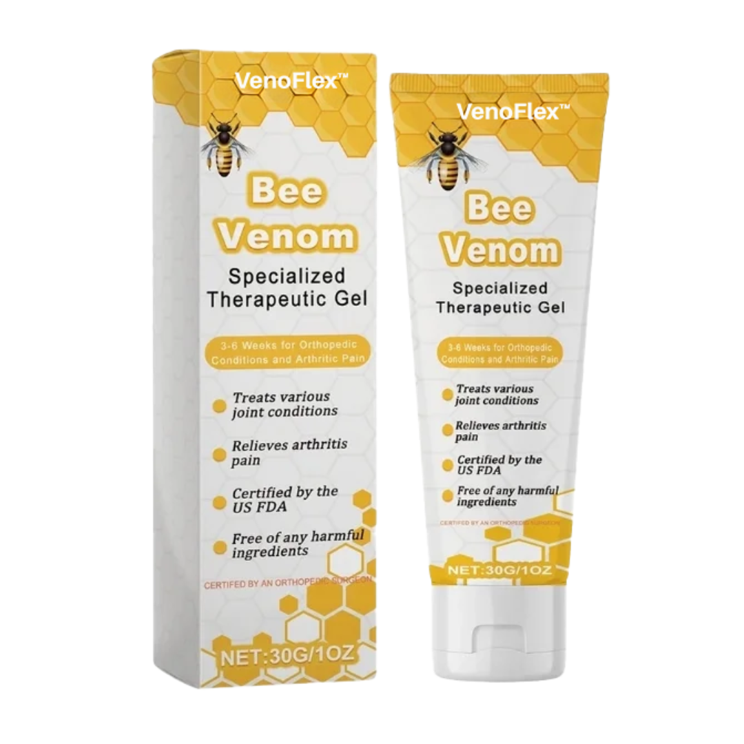 VenoFlex™ | הקלה בכאב תוך שניות! דלקת פרקים נעלמת תוך 7 ימים!