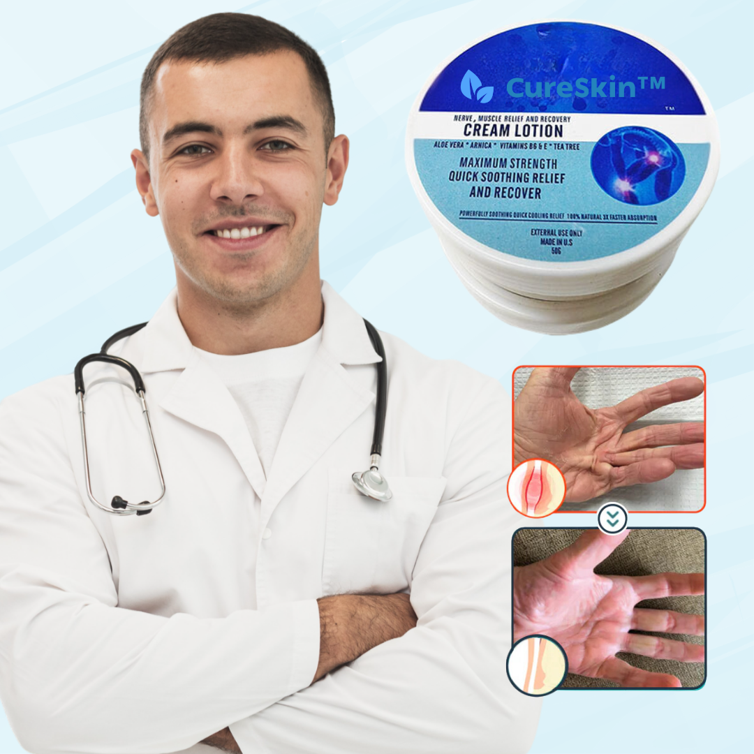 CureSkin™ | מספק הקלה ושיקום ממושכים בתוך 10 דקות בלבד!