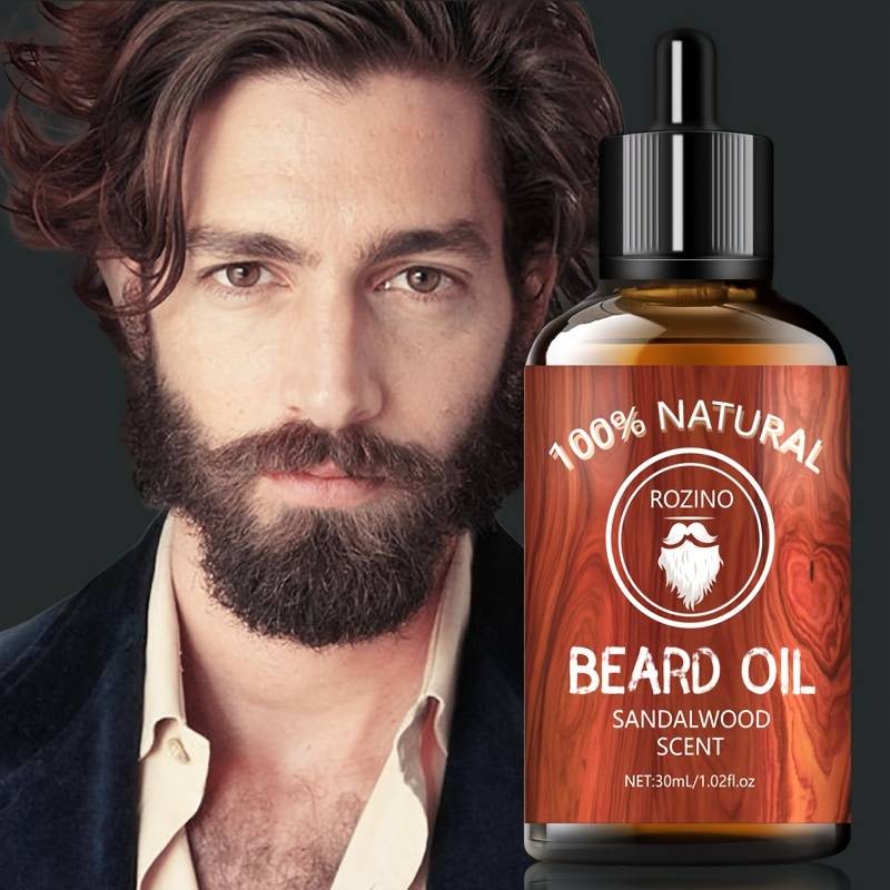 BeardBloom™ | שמן לזקן מרטיב טבעי עם ניחוח עץ הסנדל