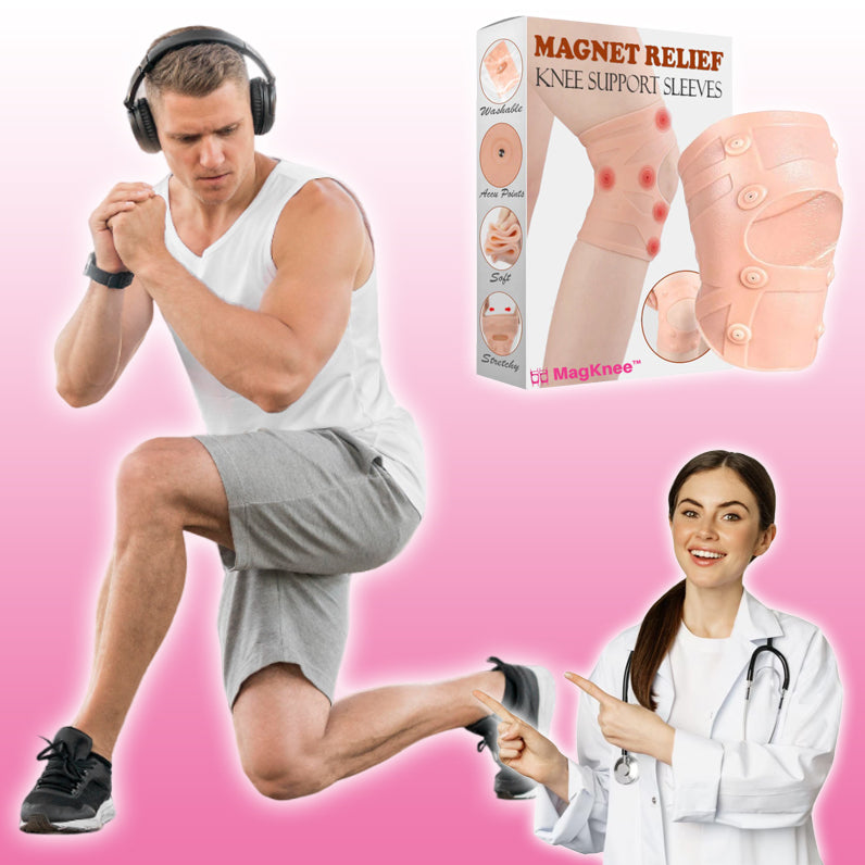 MagKnee™ | שרוולי תמיכה לברך עם מגנט