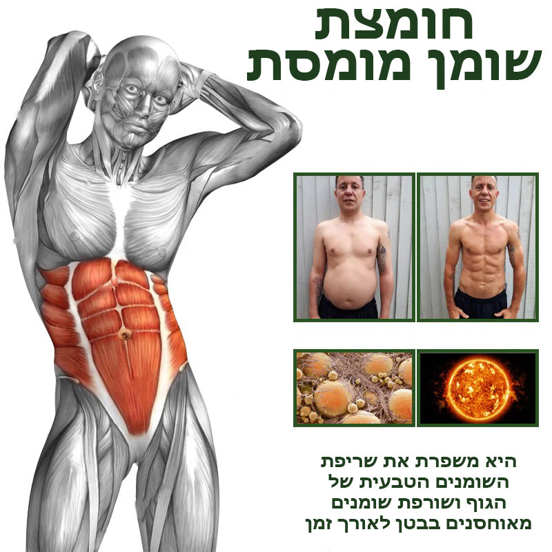 MuscleMax™ | קרם למיצוק והרזיה