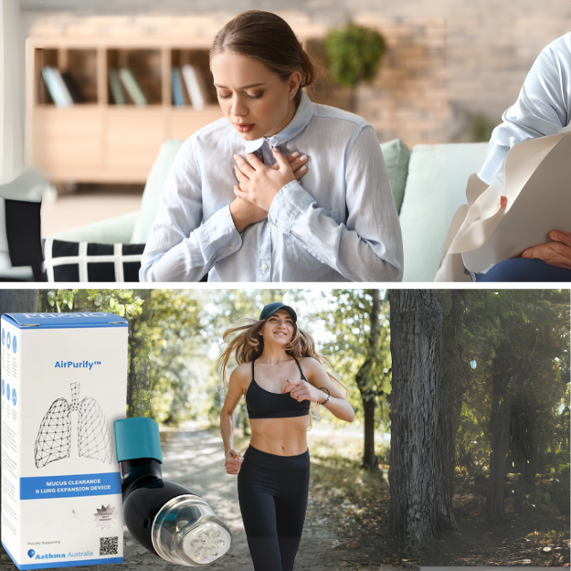 AirEase™ | מכשיר להרחבת ריאות לפינוי ריר