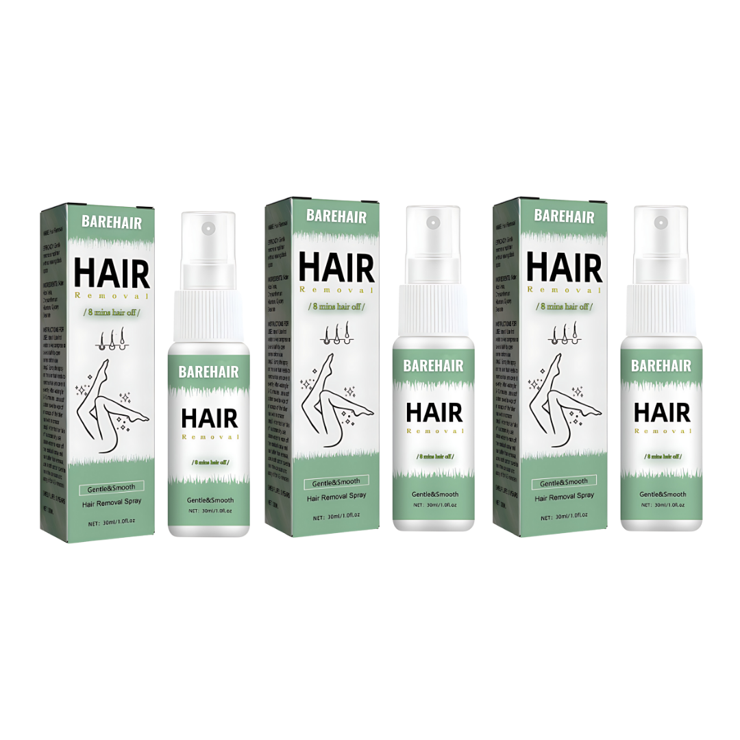 BareHair™ | חוויה את הקסם של עור חלק משיער, בלי גילוח, בלי שעווה, בלי טרחה!