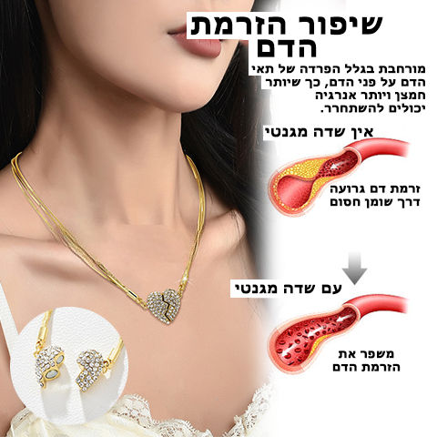 MagnetGlow™ | שרשרת עיצוב מהמטיט המגנטי