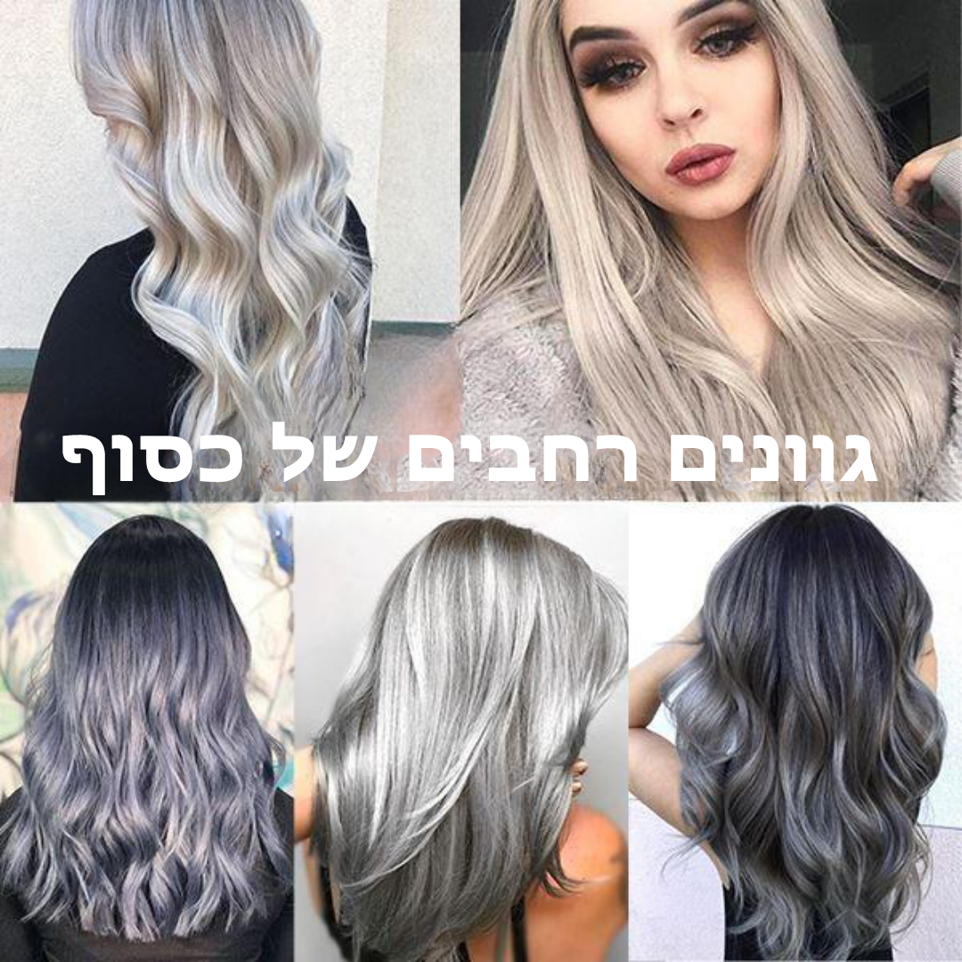 SilverLining™ | צבע שיער אפור כסוף