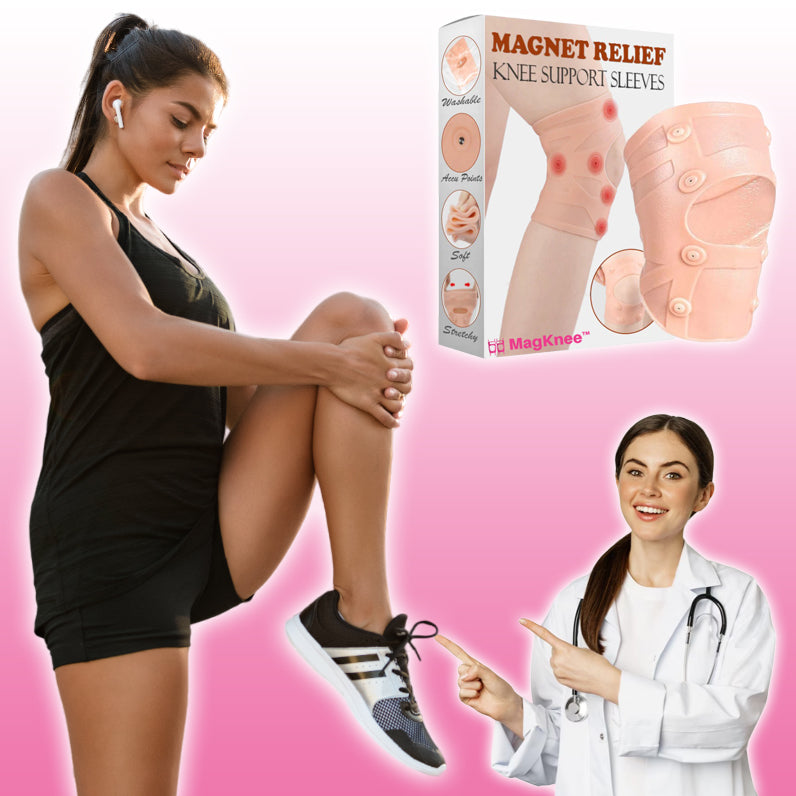 MagKnee™ | שרוולי תמיכה לברך עם מגנט