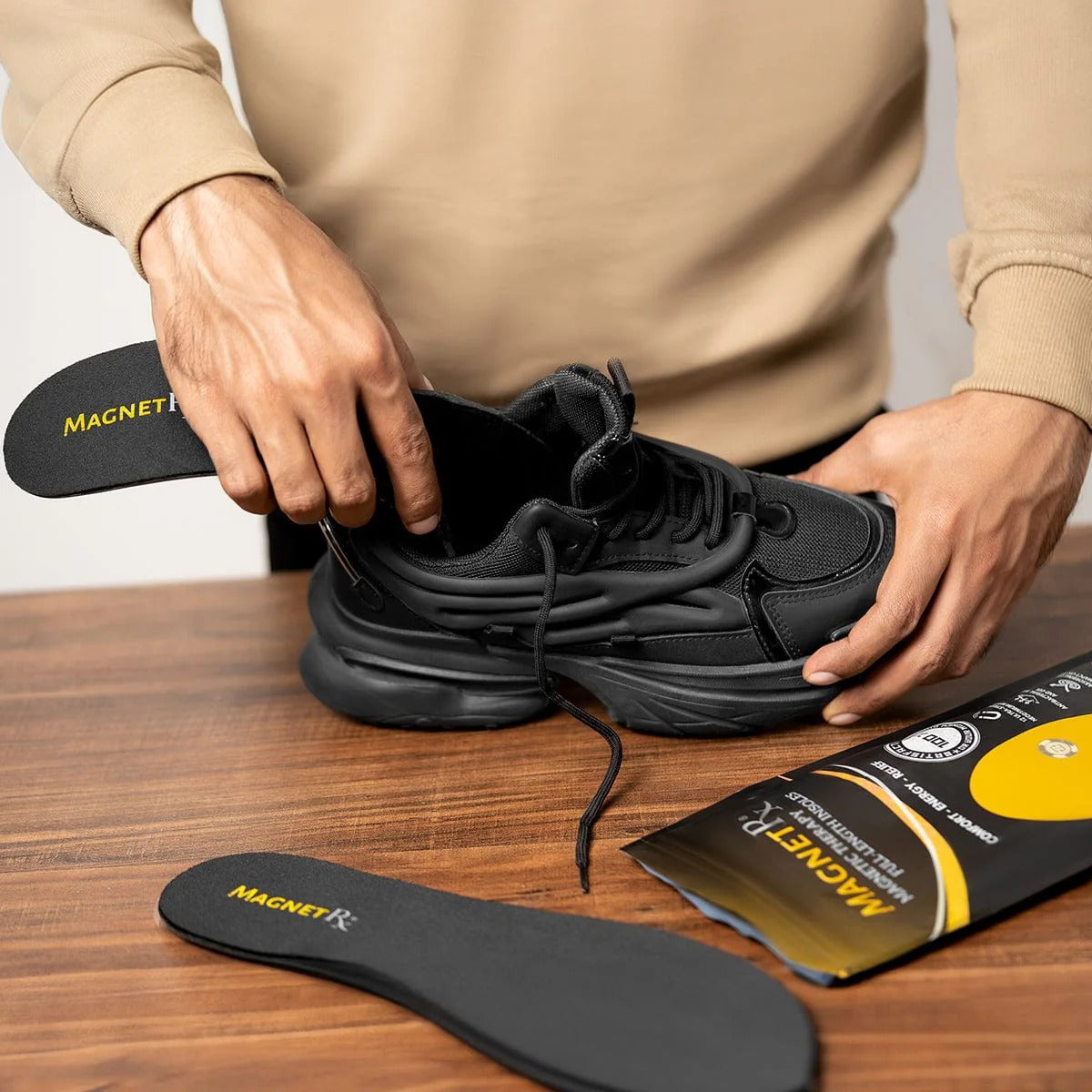 NeuroSole™ | מדרס מגנטי שמונע כאבים נוירופתיים באמצעות טכנולוגיה מגנטית
