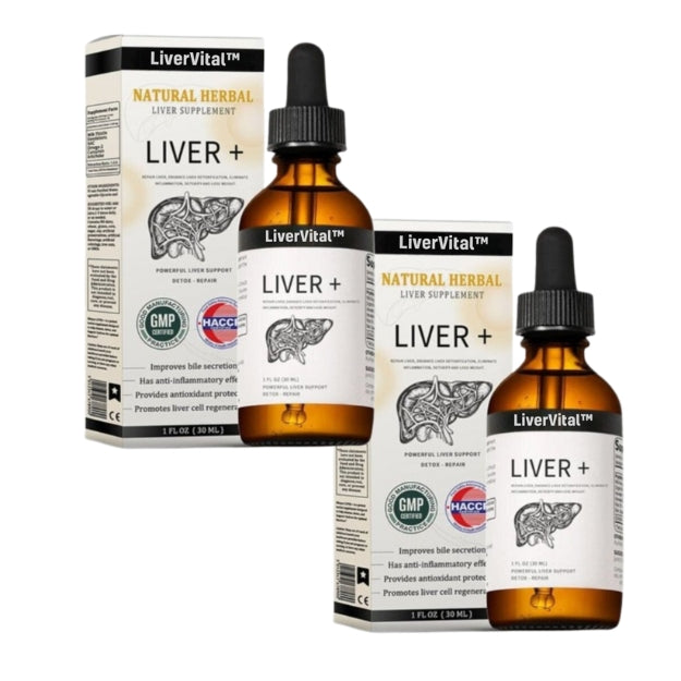 LiverVital | מנקה 99.9% מהרעלים ומחדש את תפקוד הכבד תוך 7 ימים