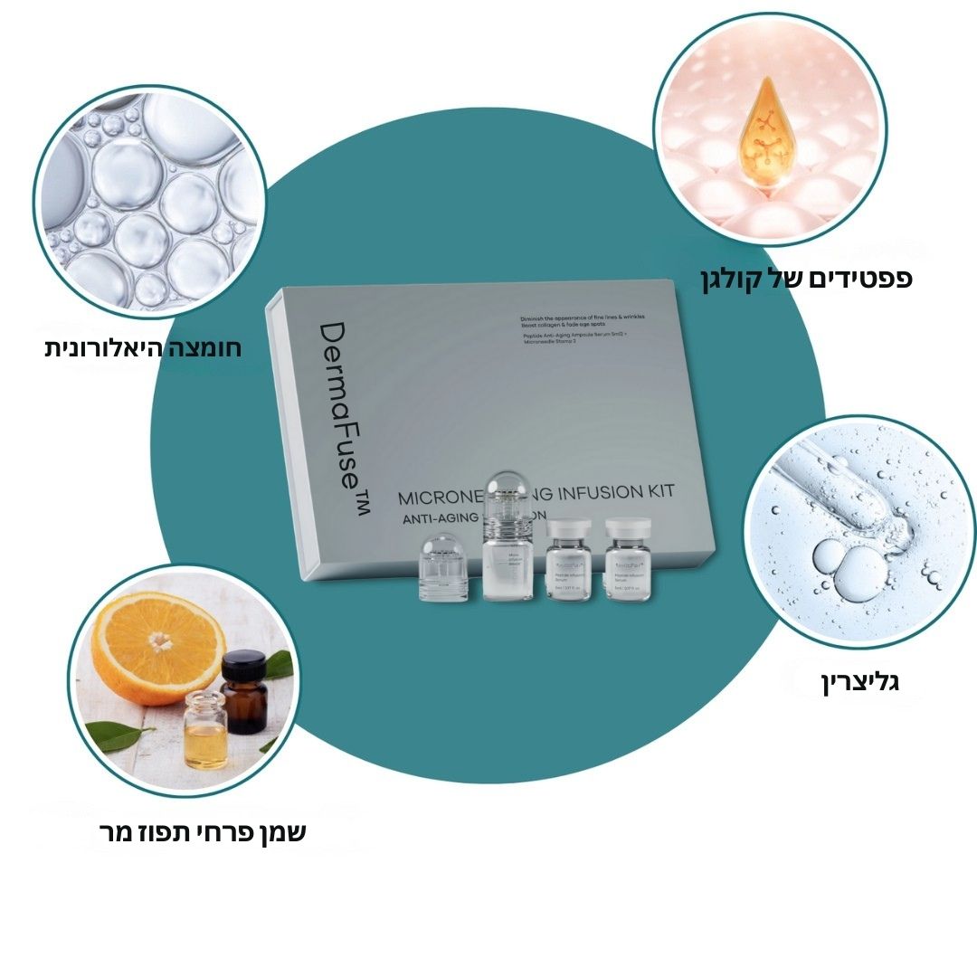 DermaFuse™ | החזירי את הזמן לאחור והיראי צעירה ב-10 שנים תוך 6 ימים בלבד!