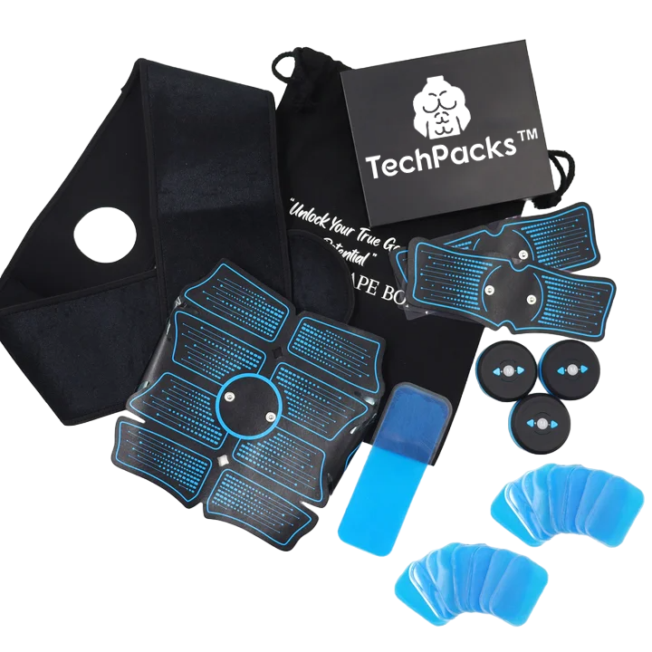 TechPacks™ | מכשיר לגירוי שרירי הבטן והשרירים