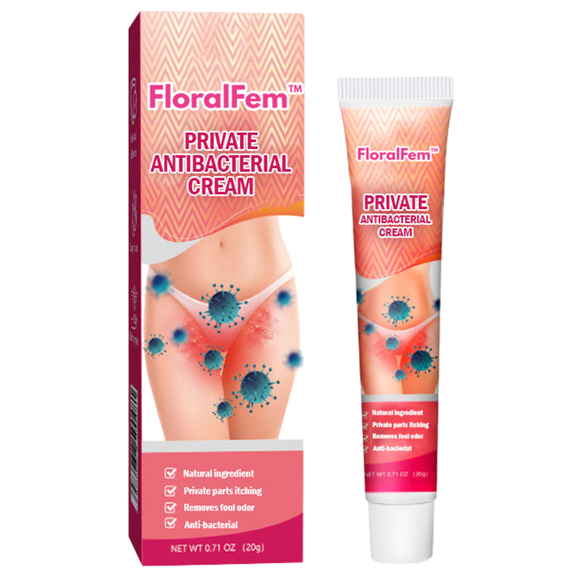 FloralFem™ | קרם אנטיבקטריאלי פרטי לנשים