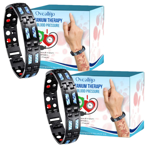 BioWellness™ | צמיד תרפיה בטיטניום ללחץ דם