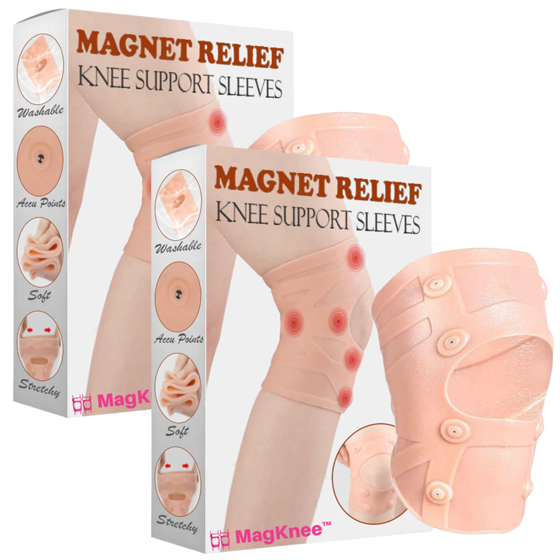 MagKnee™ | שרוולי תמיכה לברך עם מגנט