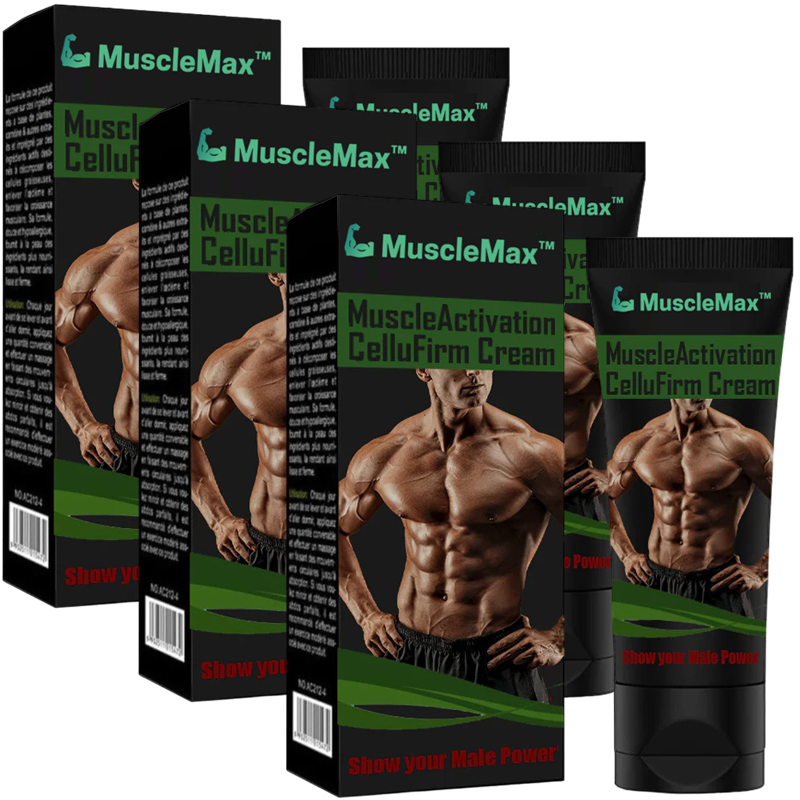 MuscleMax™ | קרם למיצוק והרזיה