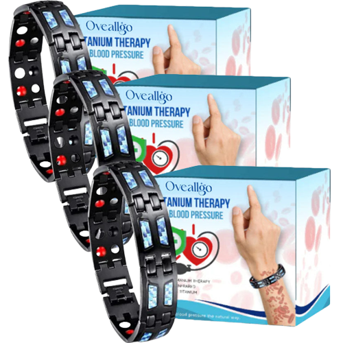 BioWellness™ | צמיד תרפיה בטיטניום ללחץ דם