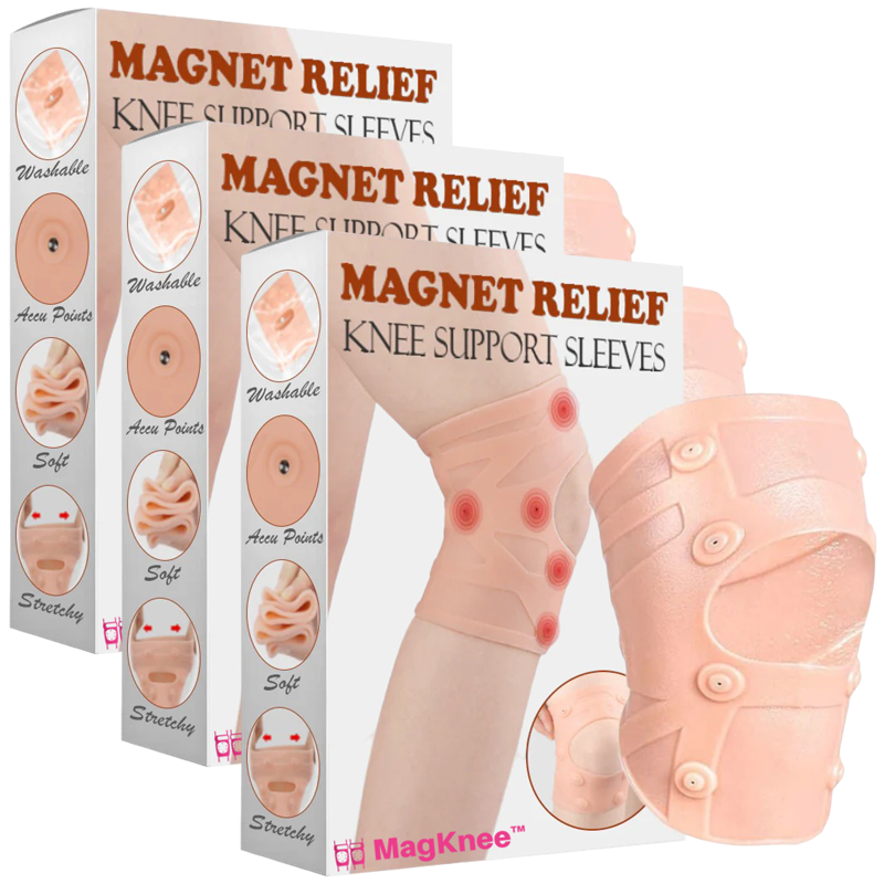 MagKnee™ | שרוולי תמיכה לברך עם מגנט