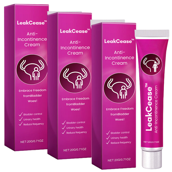 LeakCease™ | קרם לשליטה בדליפת שתן