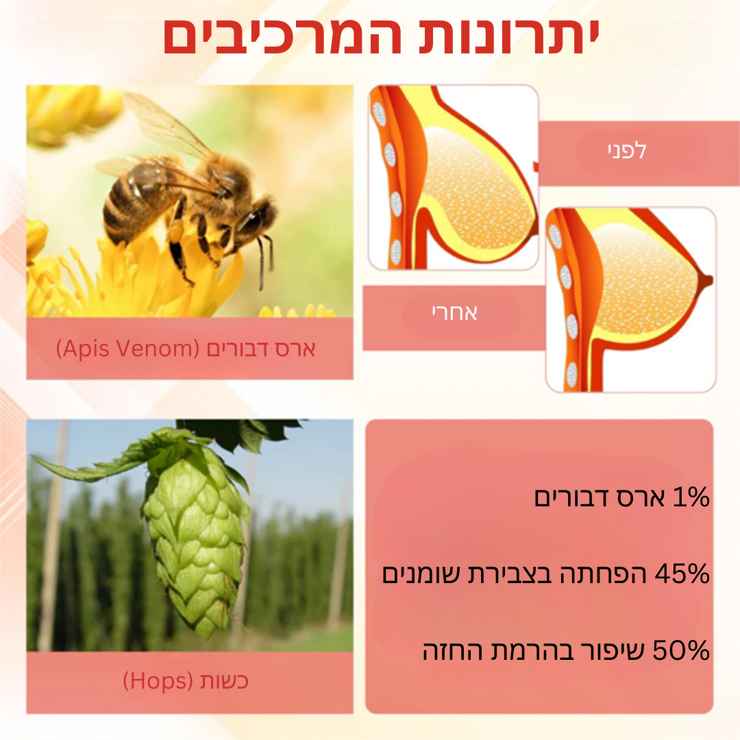 RevitaLift™ | מרים ומהדק את העור ב-97% תוך 7 ימים בלבד!