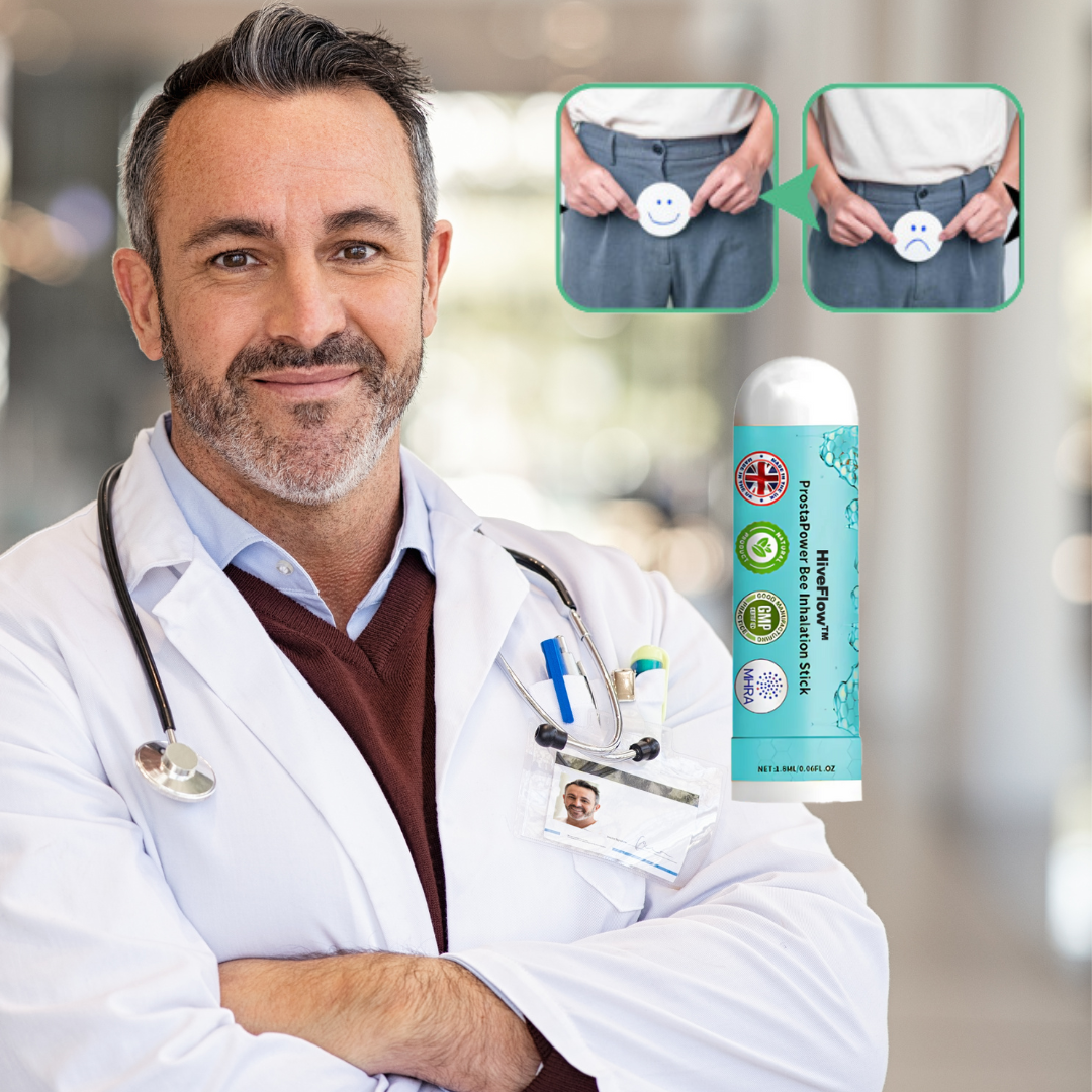 HiveFlow™ | מפחית אי נוחות בערמונית ב-97% תוך 3 ימים בלבד!