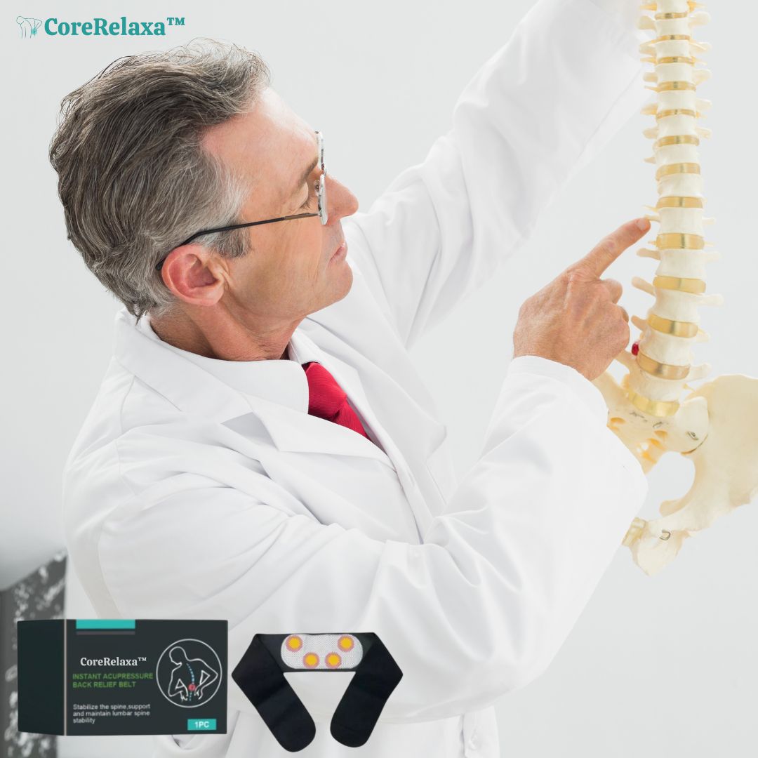 CoreRelaxa™ | מקל על כאבי סכיאטיקה וגב ב-92% תוך 30 דקות!