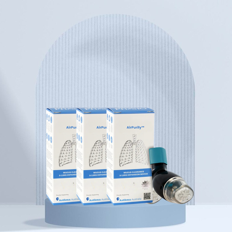 AirEase™ | מכשיר להרחבת ריאות לפינוי ריר