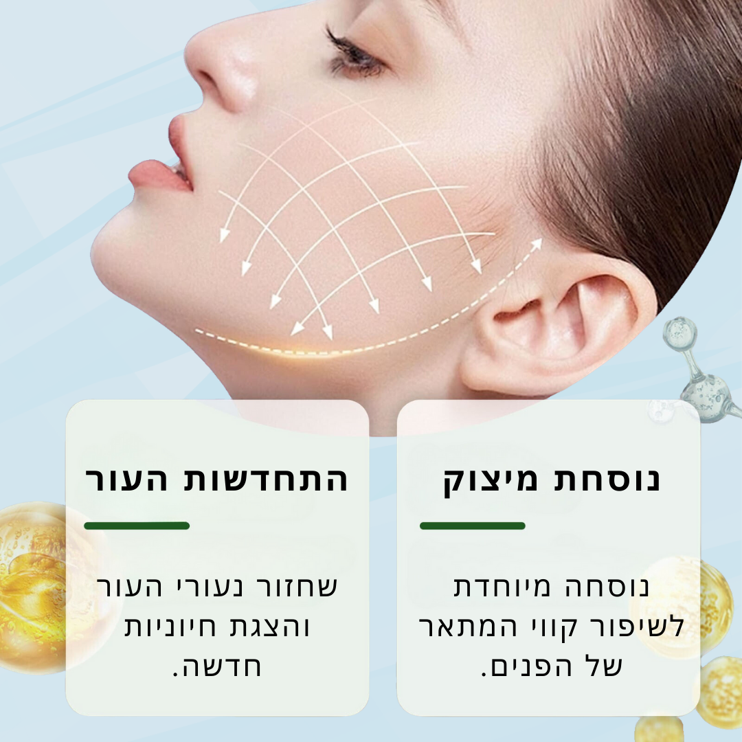 RestoreCream™ | אמור להתראות לעור המזדקן והנפול תוך 10 דקות!