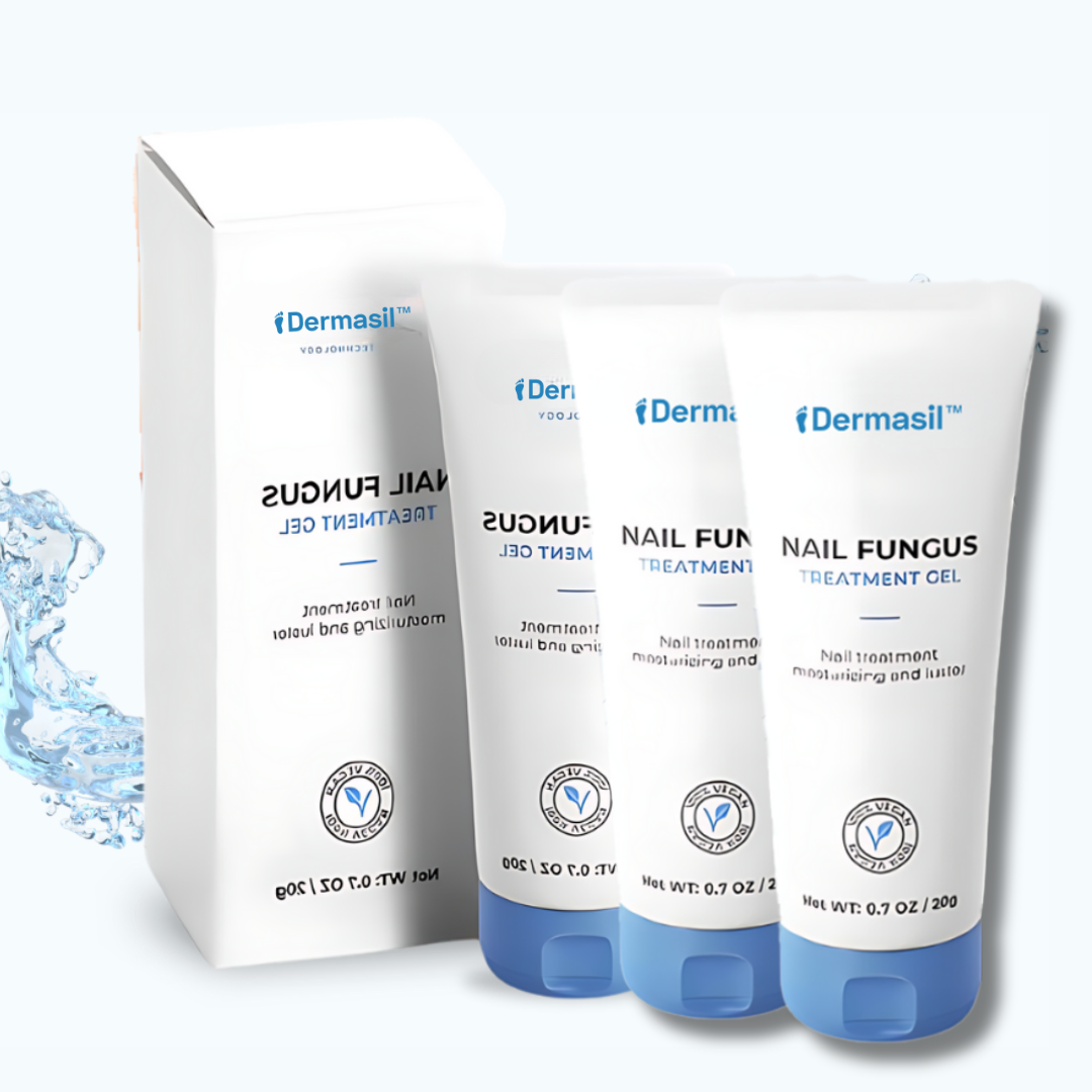 Dermasil™ | ג'ל פטרת ציפורניים  משמיד 99% מהחיידקים בפחות מדקה
