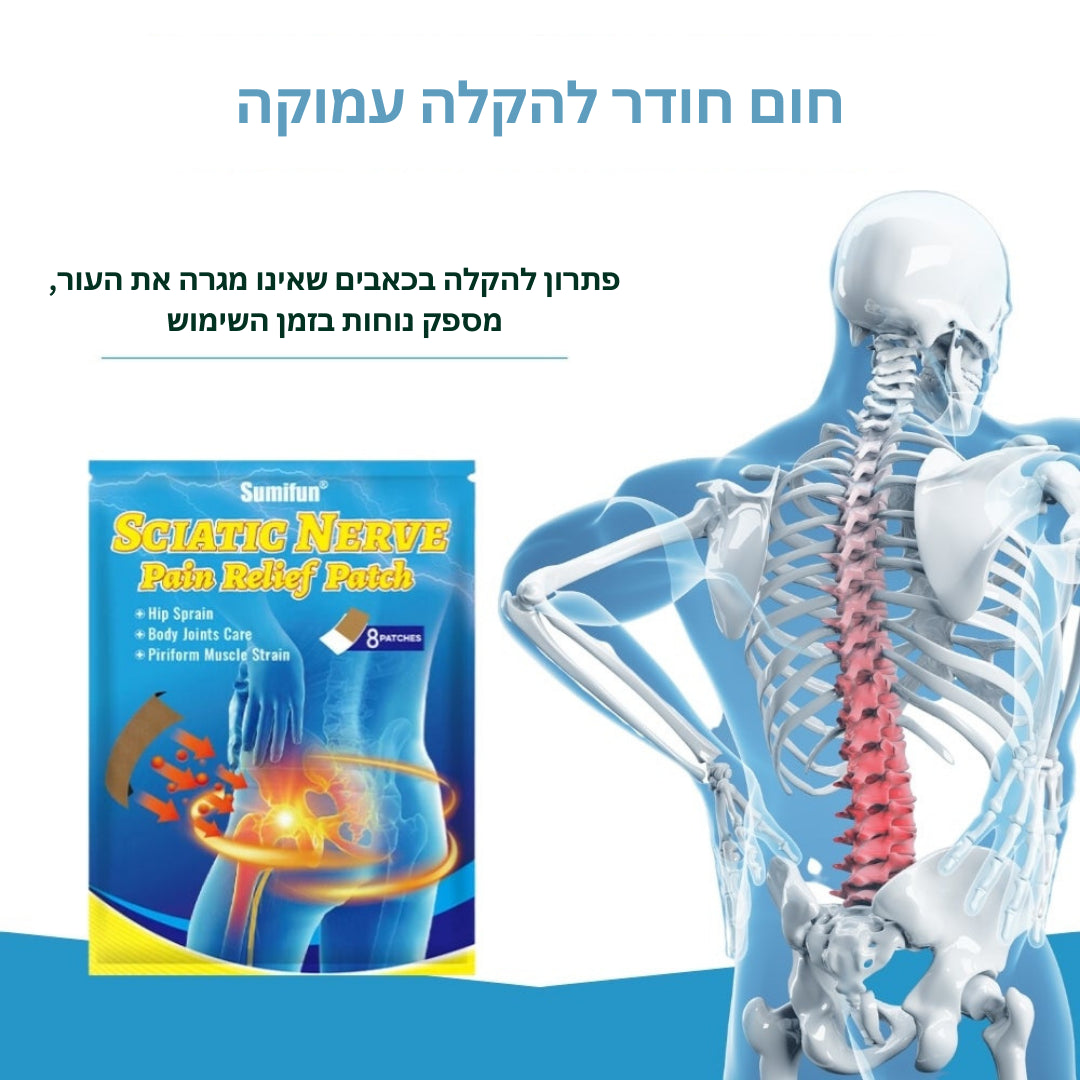 NerveFlex| חיסול כאבי סיאטיקה תוך 3 ימים בלבד!
