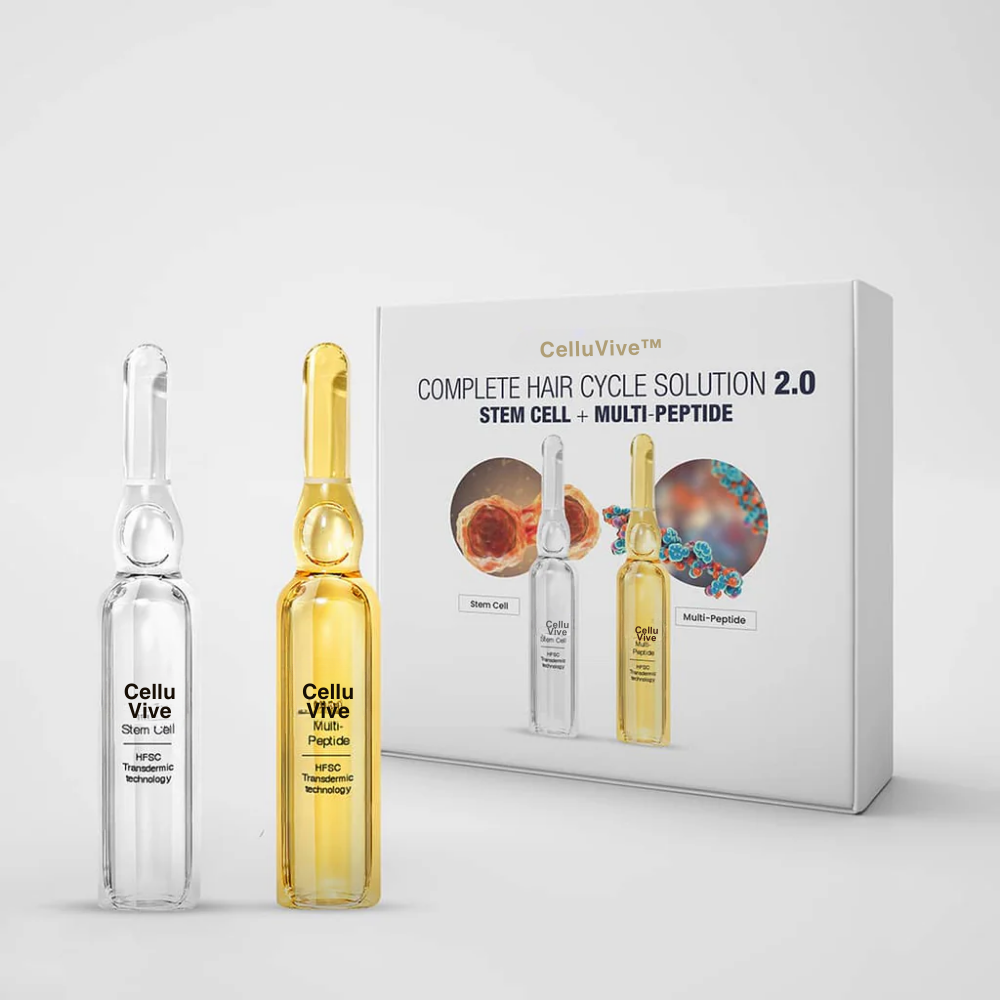 CelluVive™ | פתרון מחזור השיער עם תאי גזע