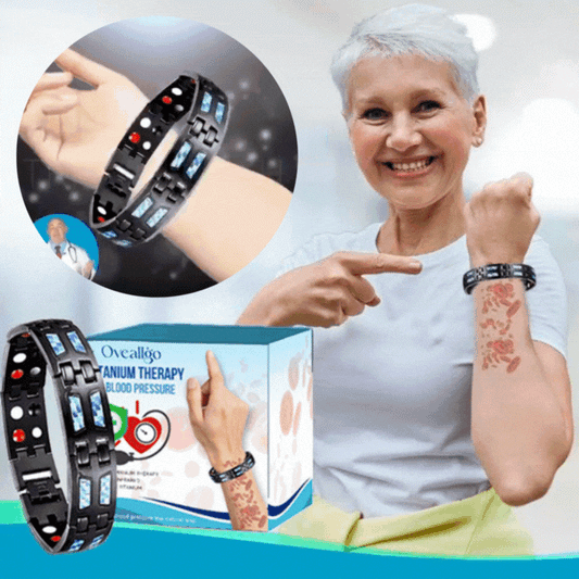 BioWellness™ | צמיד תרפיה בטיטניום ללחץ דם