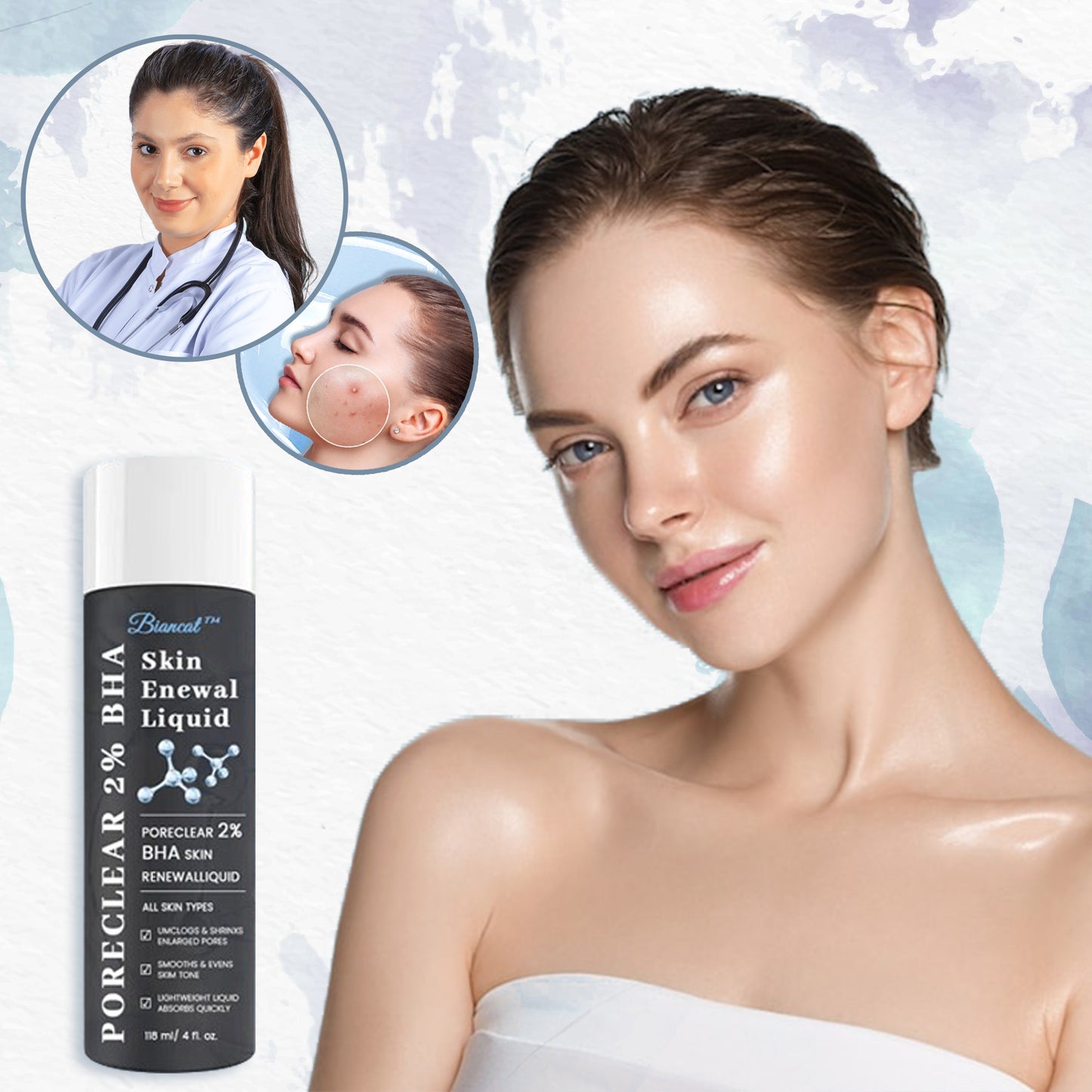 PoresClear™ | נוזל התחדשות עור 2% BHA