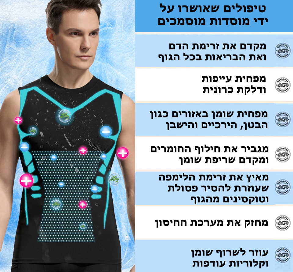 PoseFit™ | חולצת שריפת שומן