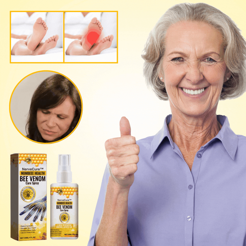 NerveCure™ | תרסיס להקלה על כאב עצבי ושיפור זרימת הדם