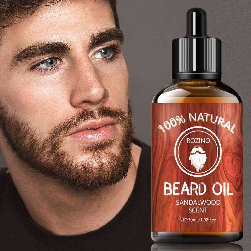 BeardBloom™ | שמן לזקן מרטיב טבעי עם ניחוח עץ הסנדל