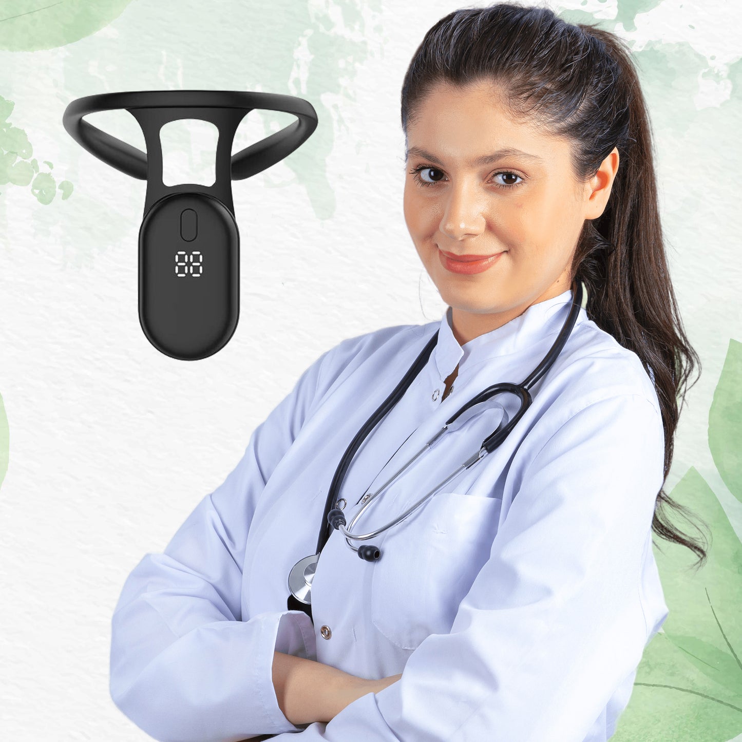 NeckSonic™ | מכשיר אולטרסוני להרגעת הצוואר והלימפה