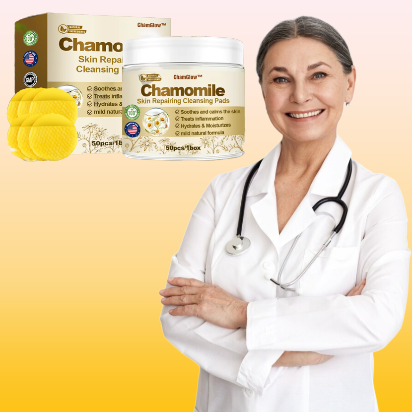 ChamGlow™ | פדים לניקוי ותיקון העור עם קמומיל
