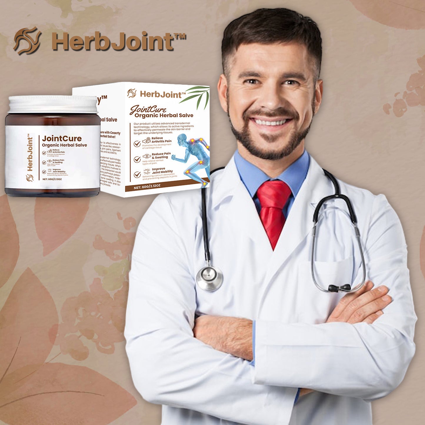 HerbJoint™ | משחה אורגנית לטיפול במפרקים