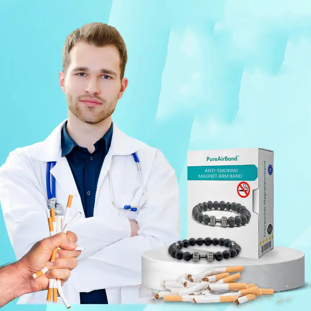 QuitEase™ | רצועת זרוע מגנטית נגד עישון