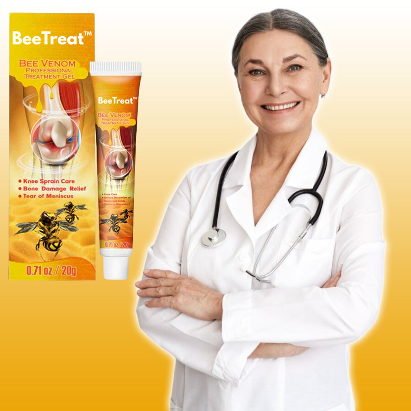 BeeTreat™ | ג'ל מקצועי לטיפול במפרקים ועצמות עם ארס דבורים