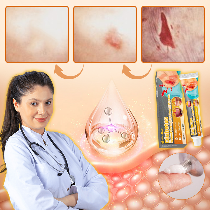 GlycoHeal™ | קרם עוצמתי לטיפול בפצעים סוכרתיים