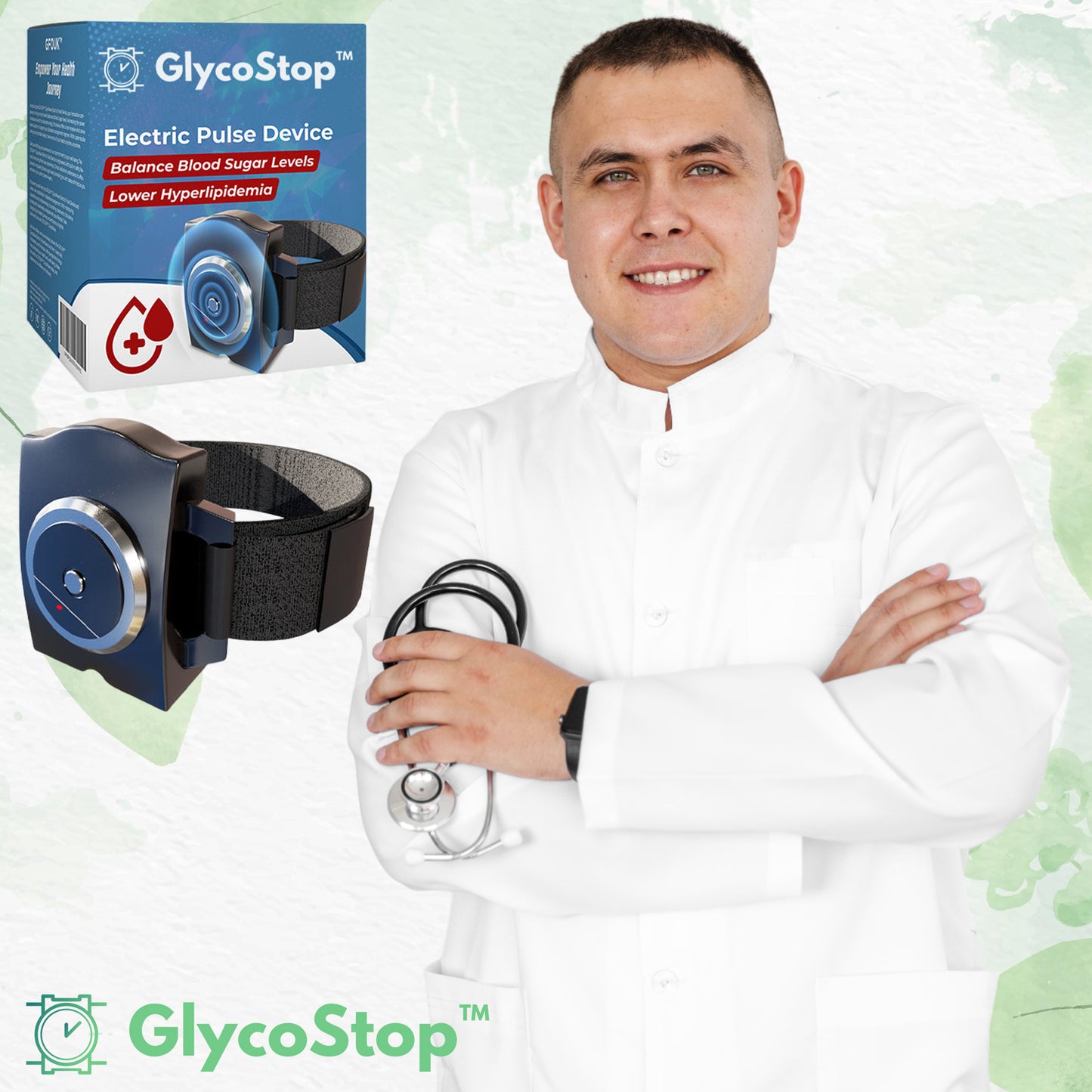 GlycoStop™ | מכשיר הדפיקות החשמליות נגד סוכרת