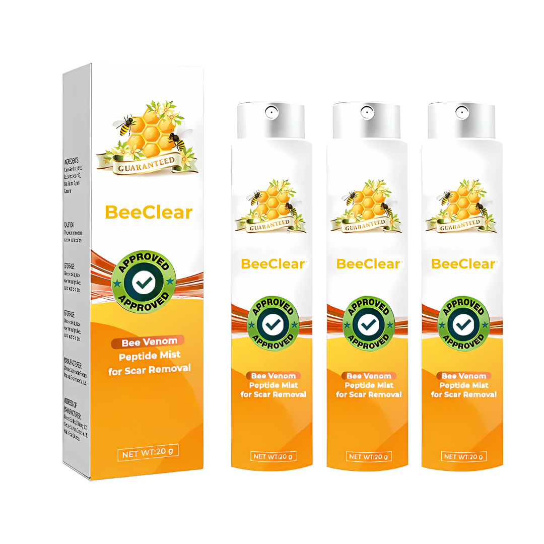BeeClear™ | מחק סימני מתיחה, צלקות אקנה וצלקות ניתוחיות מהר יותר