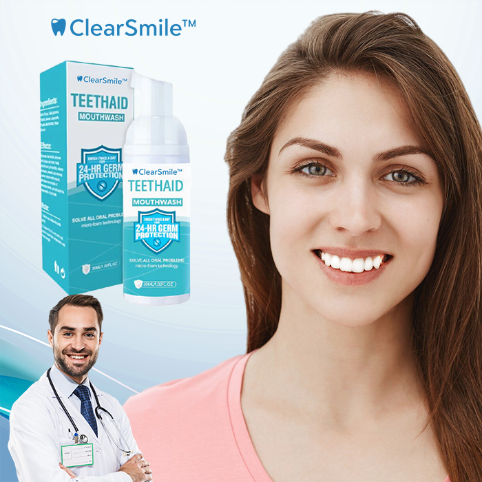 ClearSmile™ | מוס להסרת כתמים עוצמתי לניקוי הפה