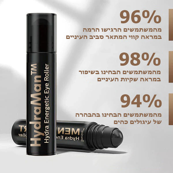 HydraMan™ | מומחה לגברים פרו הידרה אנרג'טיק רולר לעיניים