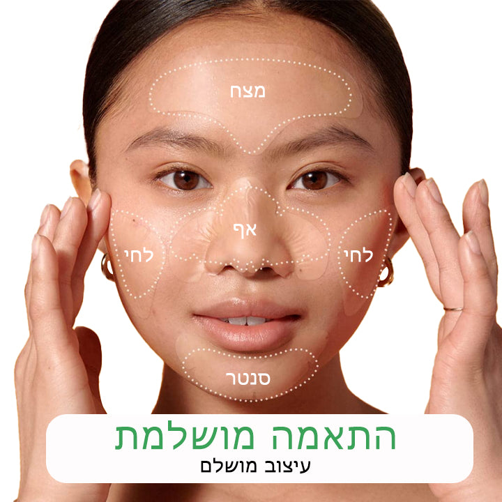 AcneCure™ | טלאים לטיפול באקנה הידרוקולואידיים ללילה