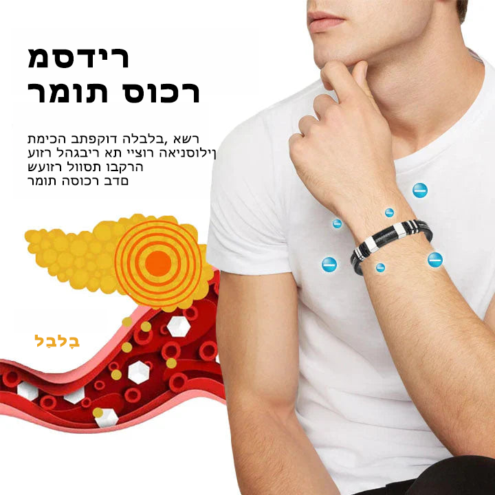 GlycoBand™ | צמיד לווסת סוכר